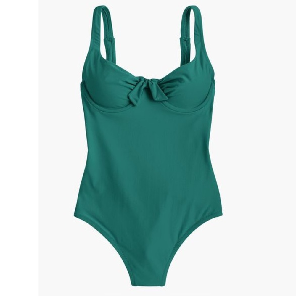 Pink/nude NWT J.Crew underwire swimsuit - size 8